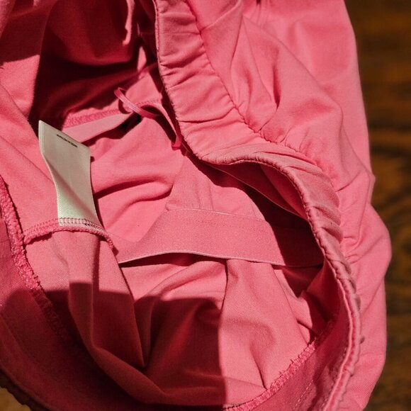 Express Y2K Pink Halter Ruched Neck and Ruched Waist Sleeveless Top  XS - Picture 9 of 10